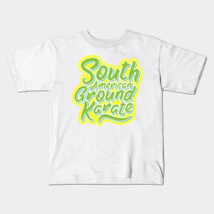 South American Ground Karate Kids T-Shirt